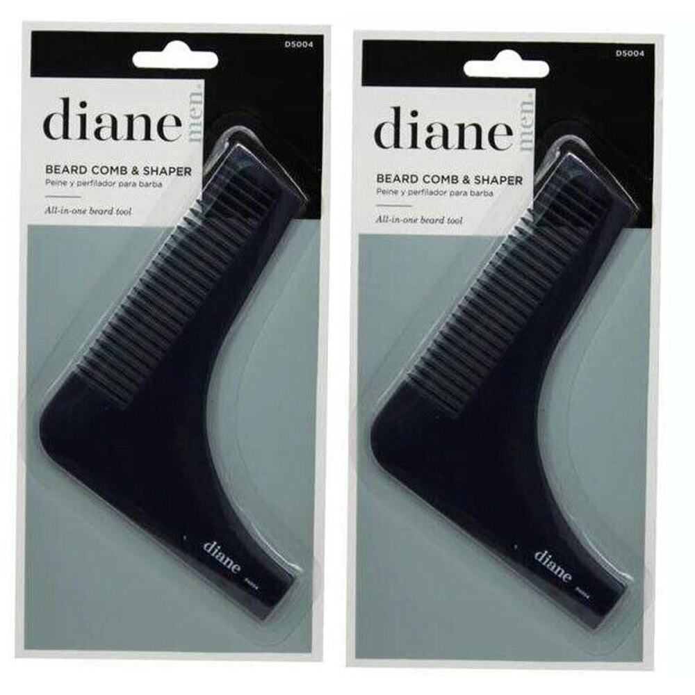 Beard‎ Comb & Shaper Diane Beard Comb and Shaper 2 Pack